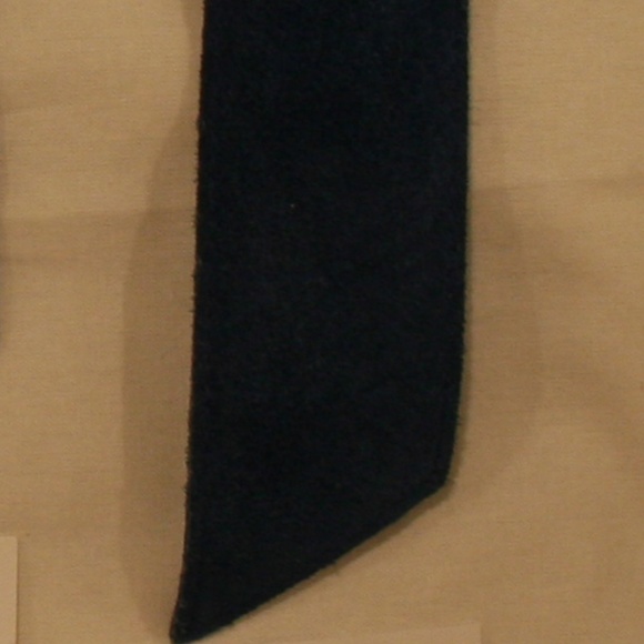 ?80s Cobolt Blue Suede Genuine Asymmetrical Leather Vintage Belt 24- 30\